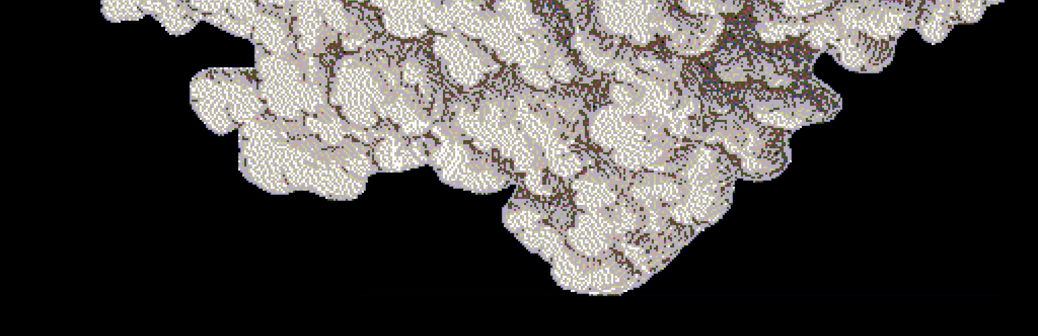 Image under separator